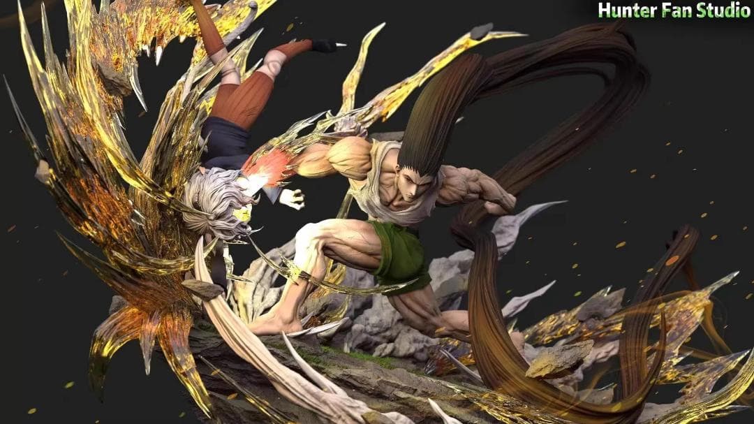 ハンター×ハンター ダークゴンVSネフィルピート 対戦 フィギュア