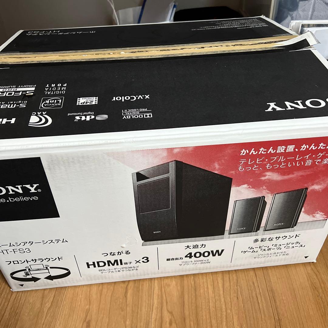 中古　SONY HT-FS3 取扱説明書なし