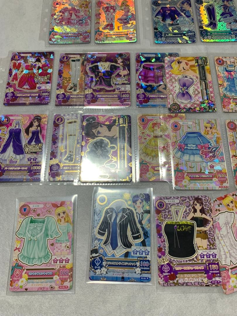 アイカツ 2013 1弾　フルコンプ　オーロラキス　天の川　ピンクブルー　パープ