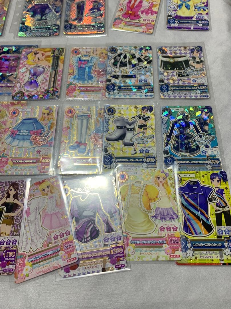 アイカツ 2013 1弾　フルコンプ　オーロラキス　天の川　ピンクブルー　パープ