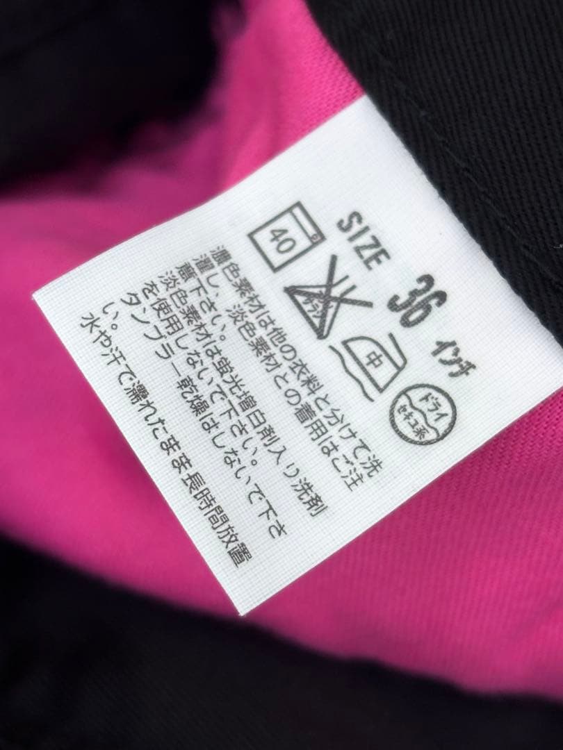 希少 美品 Levi's Fenomブラック チノパン FMCNO-0010