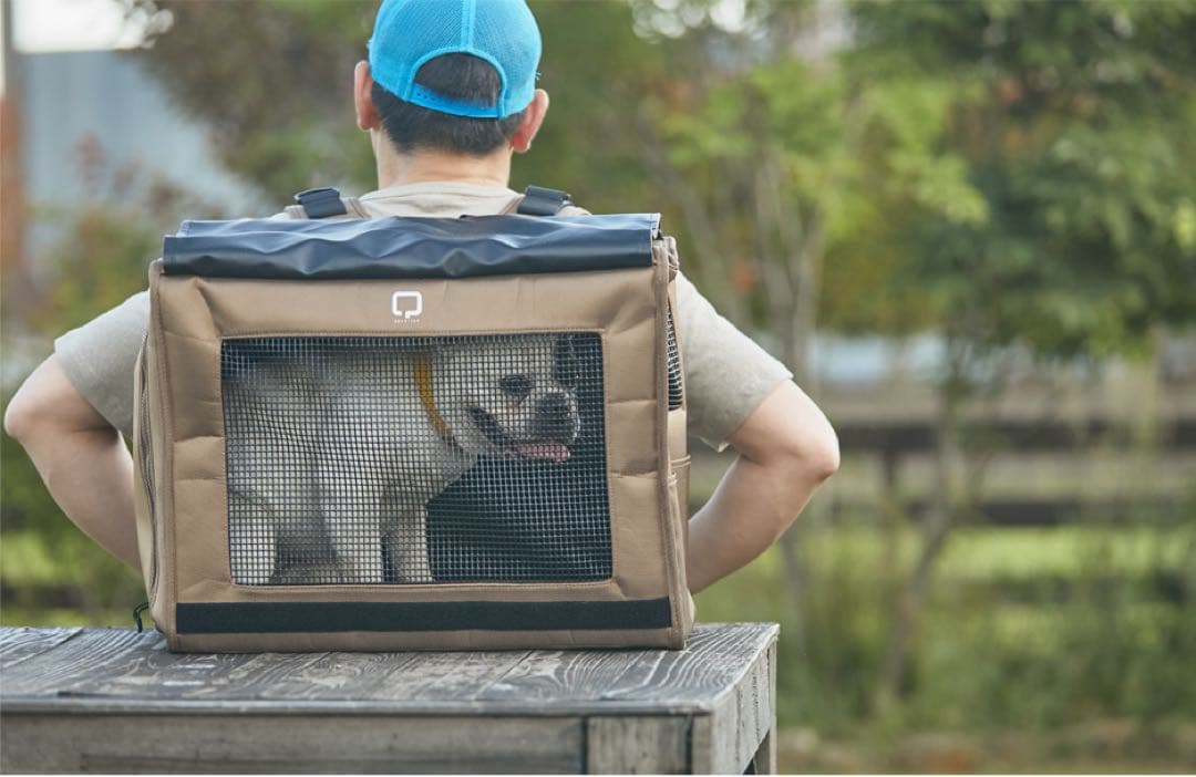 【美品】マンダリンブラザーズ×クチタプ キャリー リュック ペットキャリーバッグ