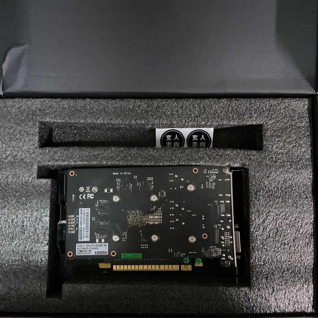 玄人志向　NVIDIA GeForce GTX 1650 4GB