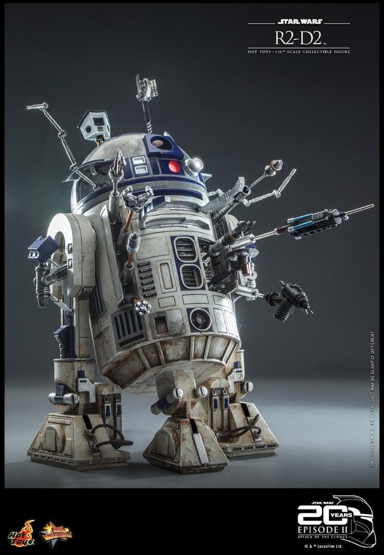 ホットトイズ 1/6 スター・ウォーズ R2-D2 クローンの攻撃 MMS651