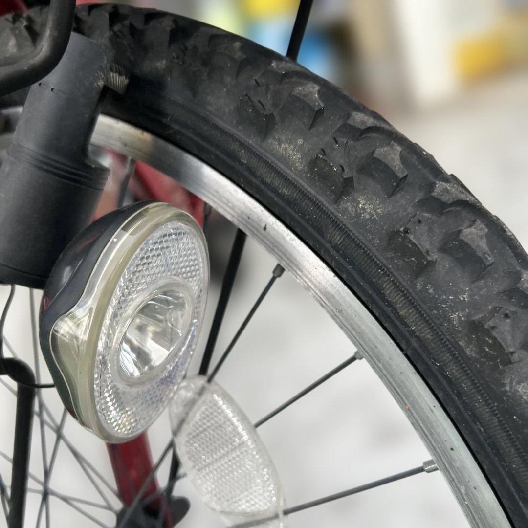 Jeep ジュニアバイク 赤24インチ