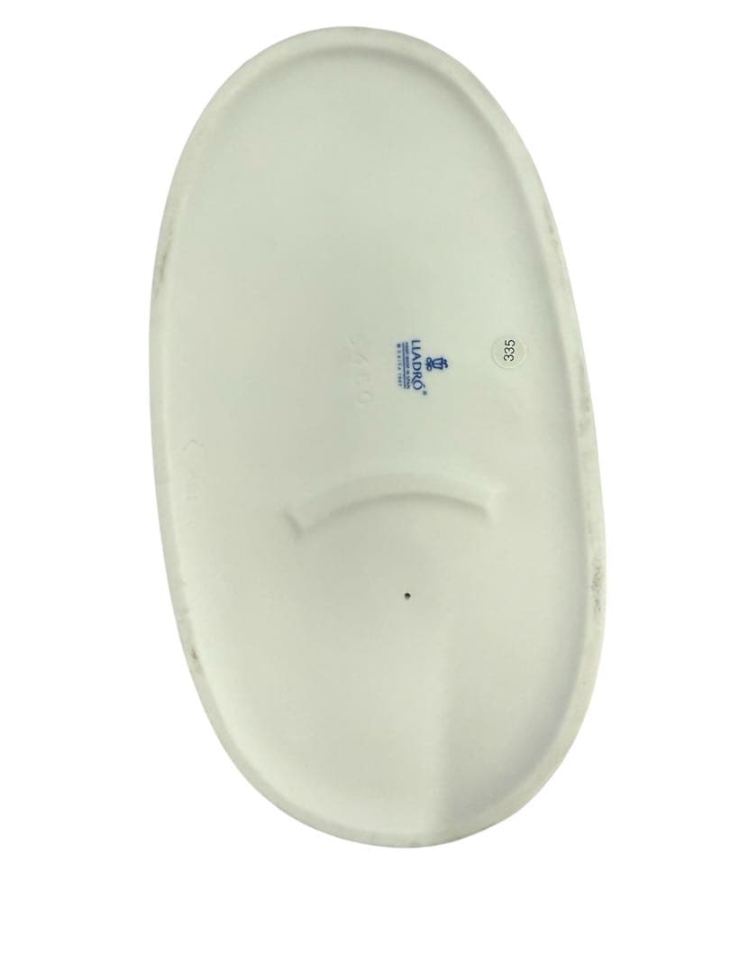 リヤドロ 5460 “乗せてあげる” フィギュリン 犬 花 女の子 陶器