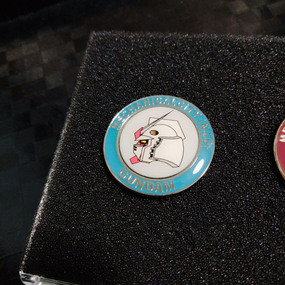 機動戦士ガンダム　大河原邦男　直筆サイン入りピンバッジセット　限定　レア　非売品