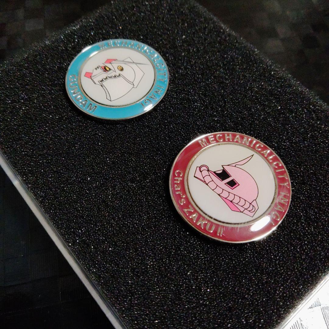 機動戦士ガンダム　大河原邦男　直筆サイン入りピンバッジセット　限定　レア　非売品