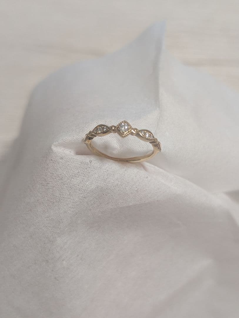 festaria　ダイヤモンド　ルビー　指輪