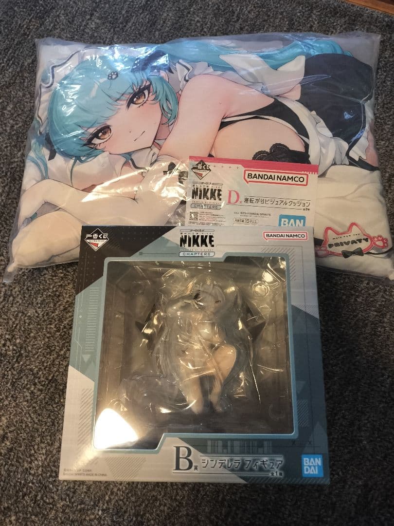 勝利の女神:NIKKE ニケ 一番くじB賞 D賞 シンデレラフィギュアセット