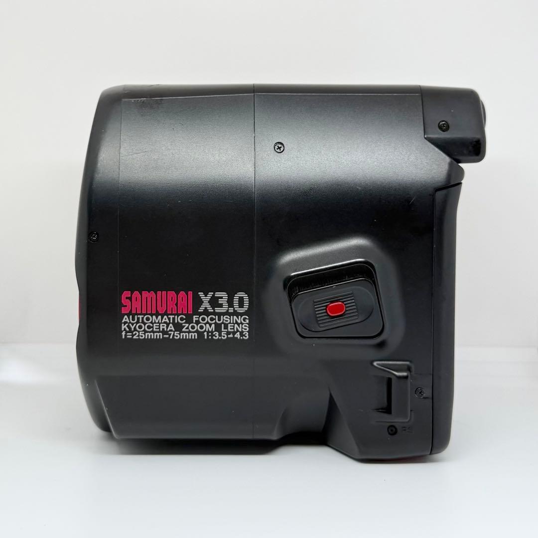 【完動品】KYOCERA SAMURAI X3.0 フィルムカメラ 動作確認済み