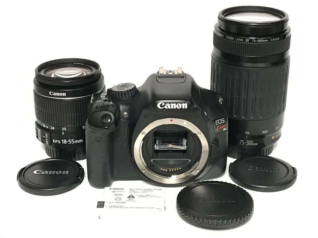 Canon EOS Kiss X4　ダブルレンズセット　#9428
