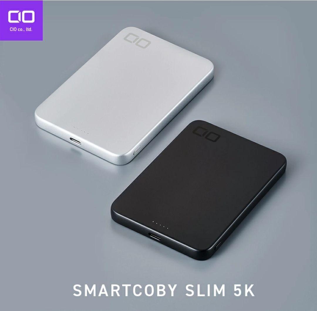 【新品未開封】2つセット　CIO SMARTCOBY SLIM 5K シルバー