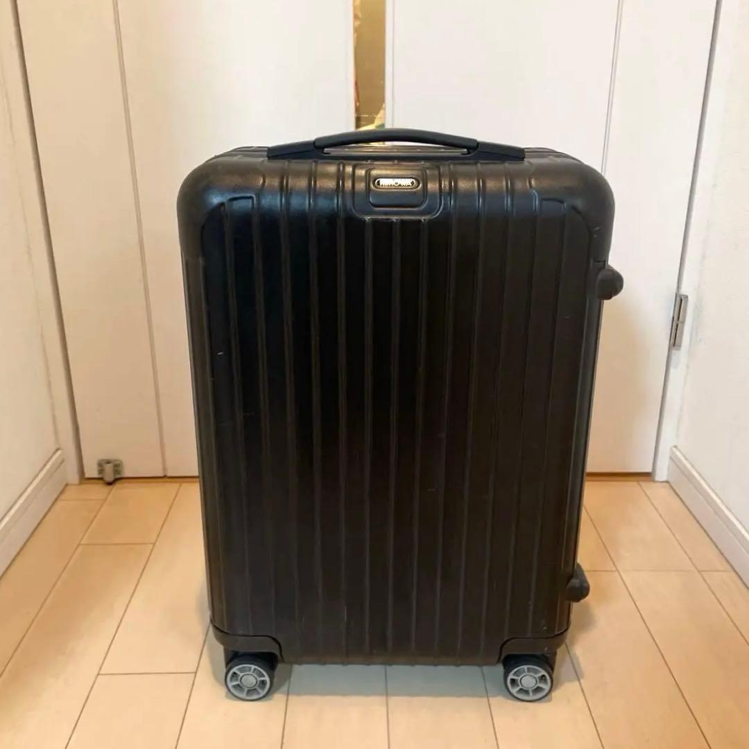 本物 RIMOWA リモワ サルサ　4輪 マットブラック 32L 機内