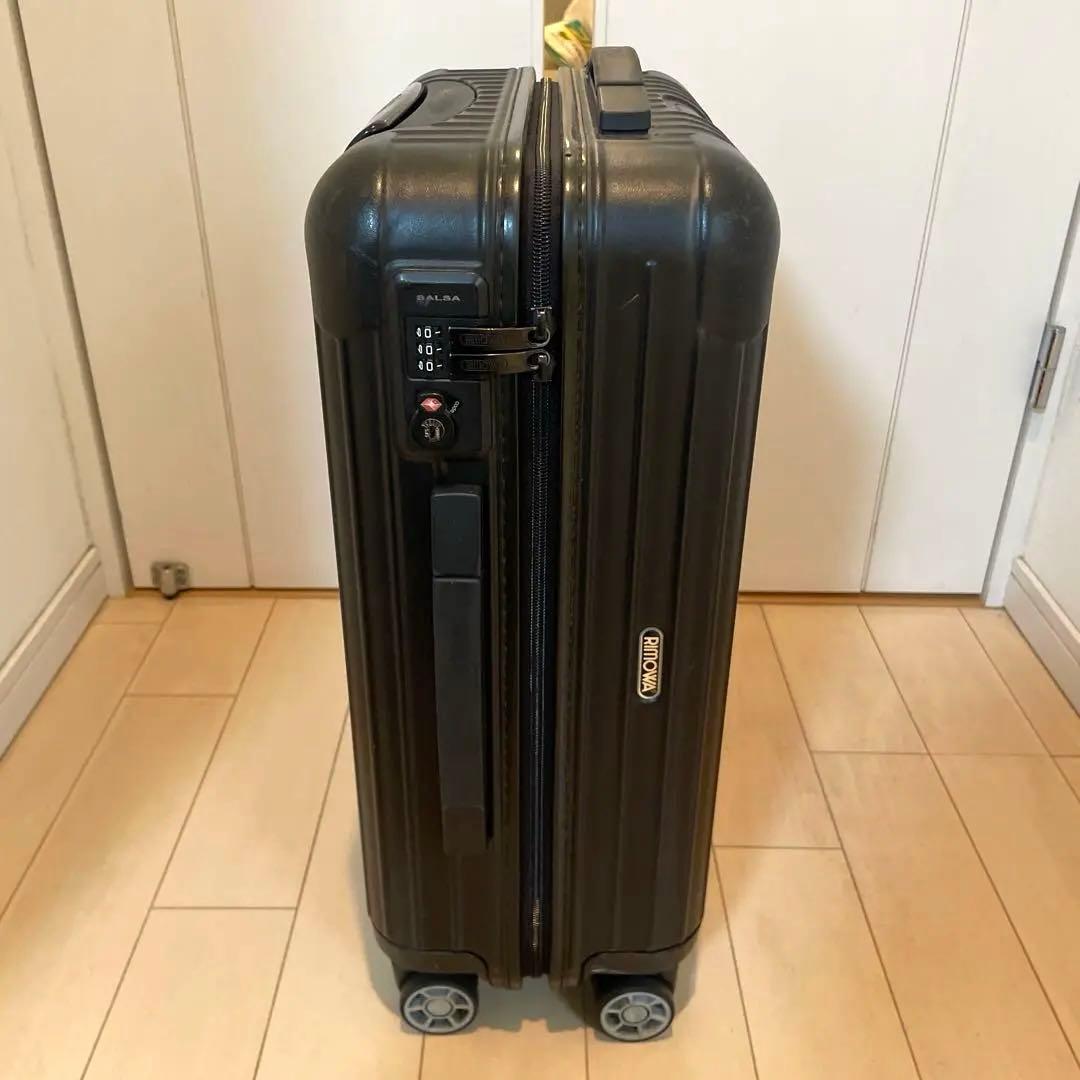 本物 RIMOWA リモワ サルサ　4輪 マットブラック 32L 機内