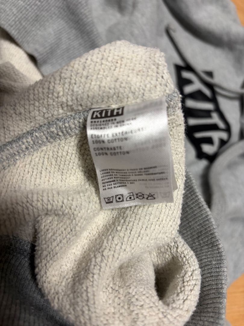 KITH グレー フーディー M