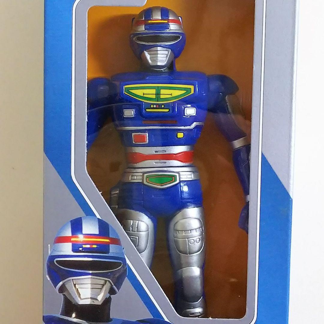 ソフビ「宇宙刑事ギャバン・シャリバン・シャイダー」３個セット（新品・１９９０年）