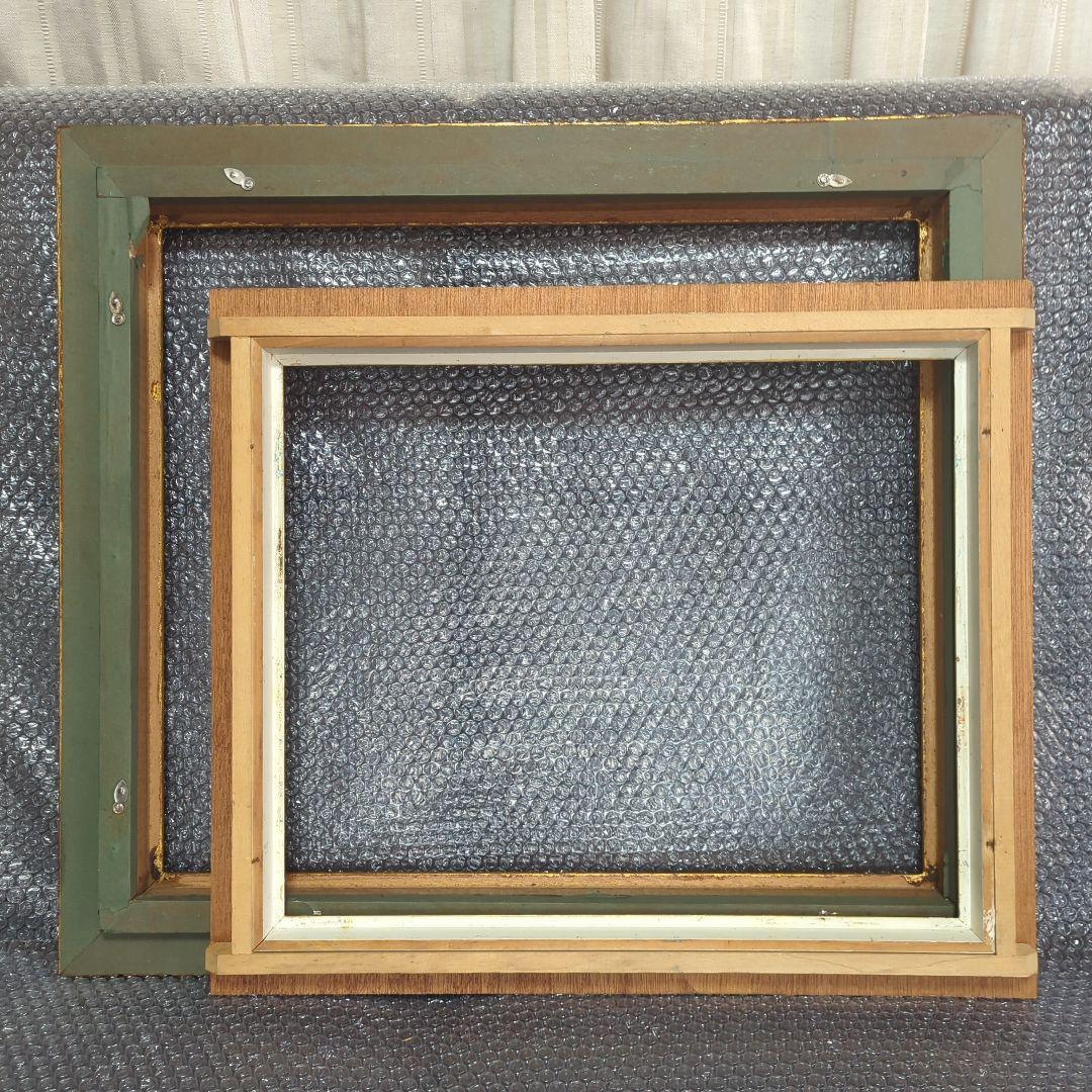 F8号油彩画（額縁入り)No.90