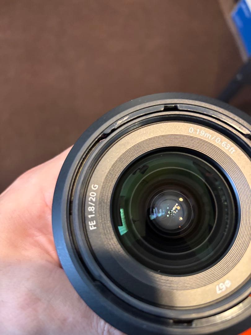 (値下げ中)SONY FE 20mm F1.8 G レンズ