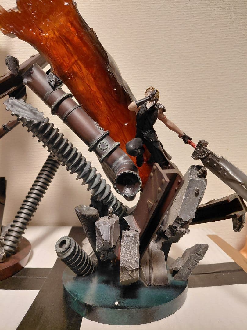 ファイナルファンタジー　フィギュア　スカルプチャー　アーツ　クラウド　セフィロス