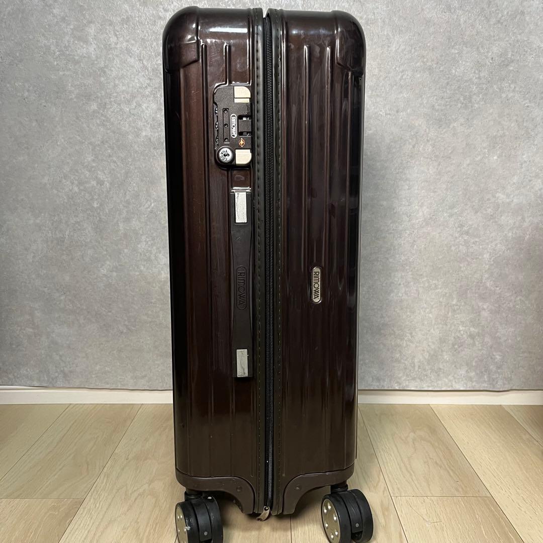 リモワ サルサデラックス 63L キャリー スーツケース 4輪 大容量 ブラウン