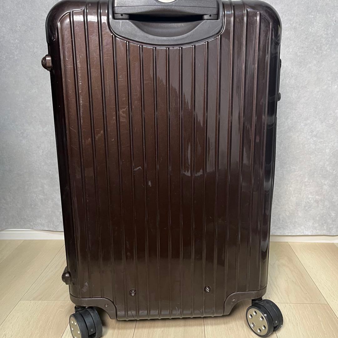 リモワ サルサデラックス 63L キャリー スーツケース 4輪 大容量 ブラウン