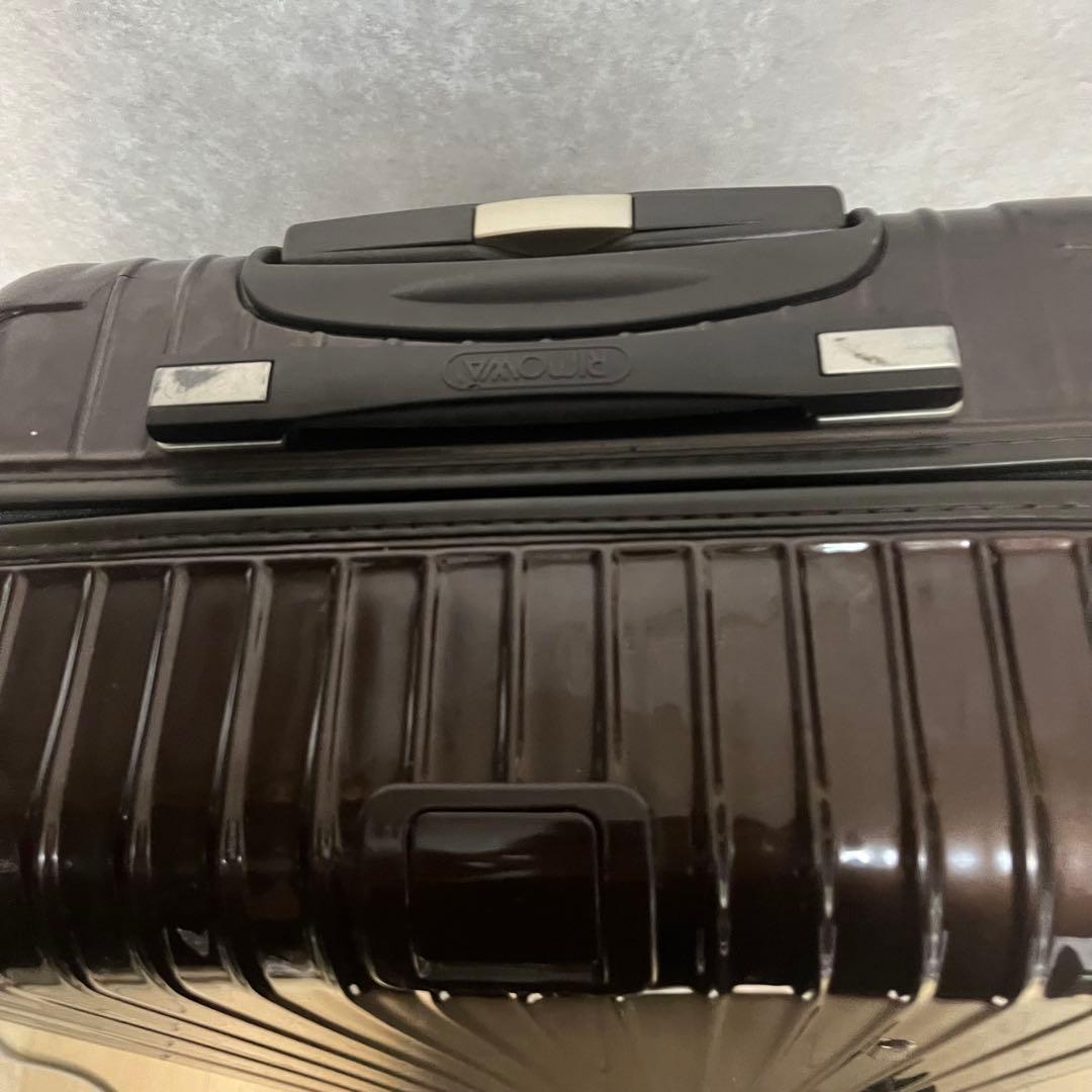 リモワ サルサデラックス 63L キャリー スーツケース 4輪 大容量 ブラウン