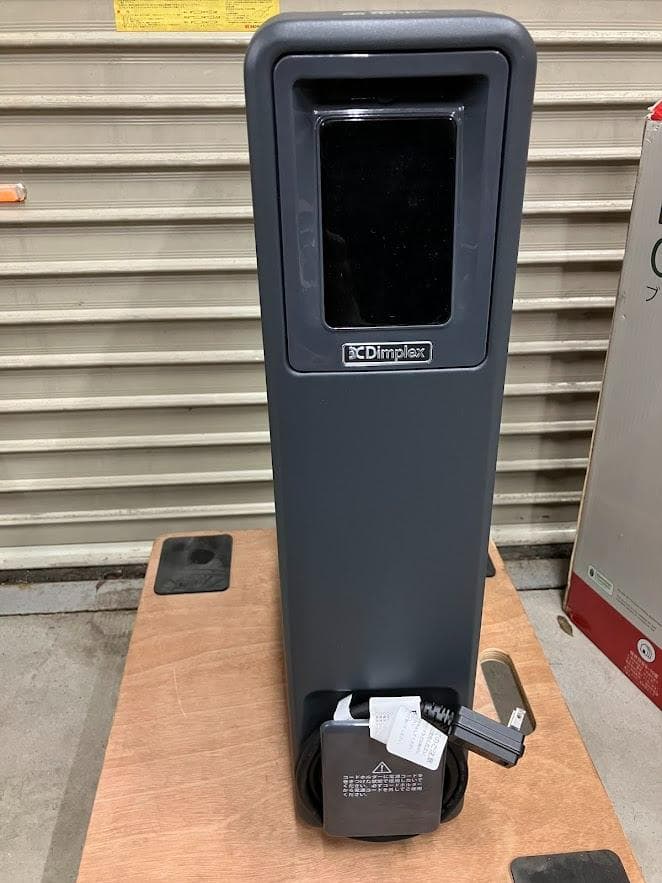 【未使用に近い】Dimplex オイルフリーヒーター グレー　ECR12ECSF