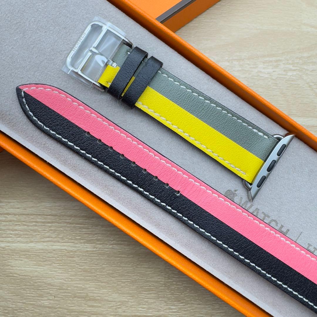 2151 Apple Watch エルメス　カザック　ドゥブルトゥール　レザー