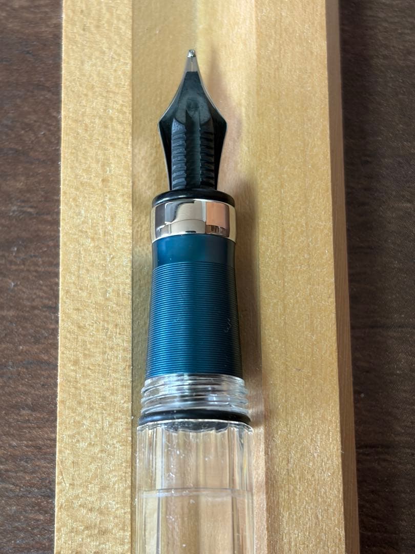ツイスビー万年筆　ダイヤモンド580 ALR プルシアンブルー　字幅B