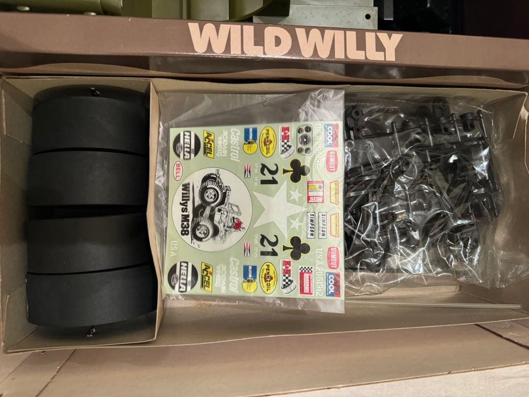 レア★タミヤ電動ラジコン ワイルド・ウイリスM38ジープ (当時物)