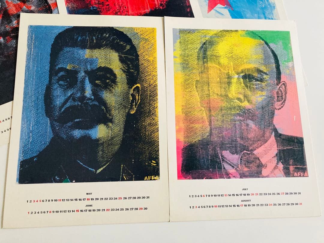 ⭐️AFFA ⭐️思想家 カレンダー ポスター アンダーカバー