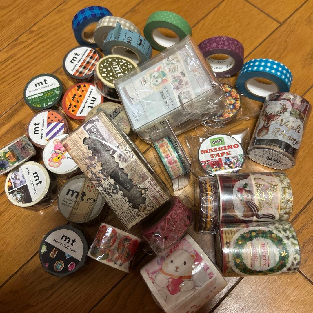 マスキングテープまとめ売り★新品未使用品⭐️紙モノ大量