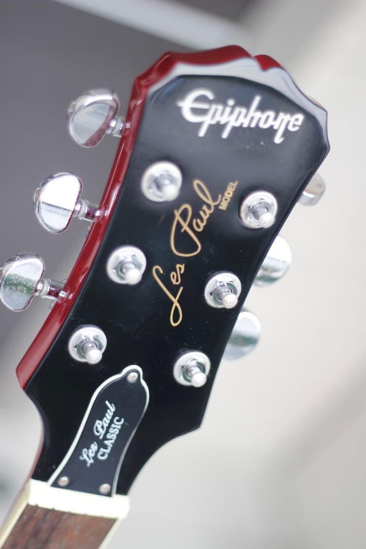 2006年製【Epiphone⑩|Les Paul CLASSIC】Cherry