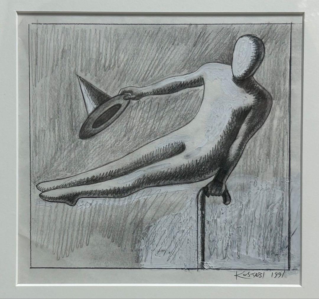 ☆超貴重1991年マークコスタビMARK KOSTABI 直筆デッサン１点物 ☆