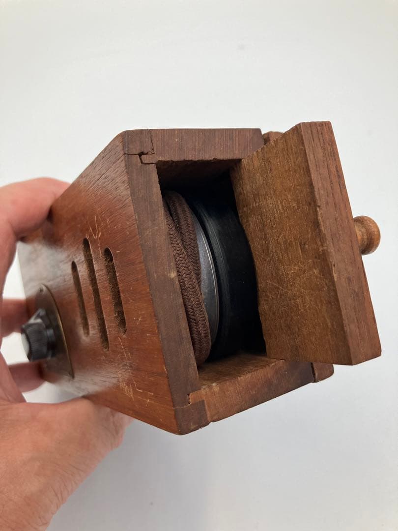 アンティーク　鉱石ラジオ 　\"Pocket Radio\" (米製)