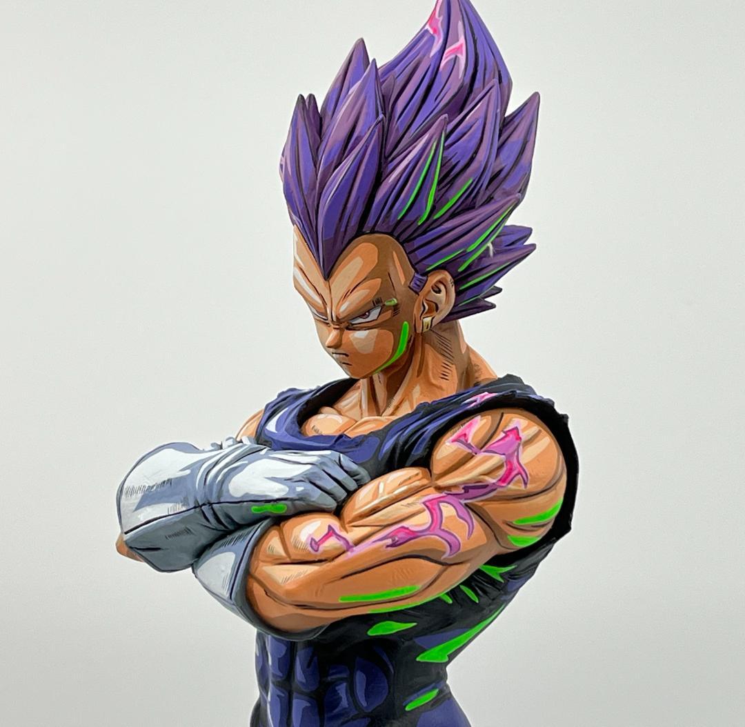 ドラゴンボール超 破壊神ベジータ 我儘の極意 二次元彩色 リペイント フィギュア