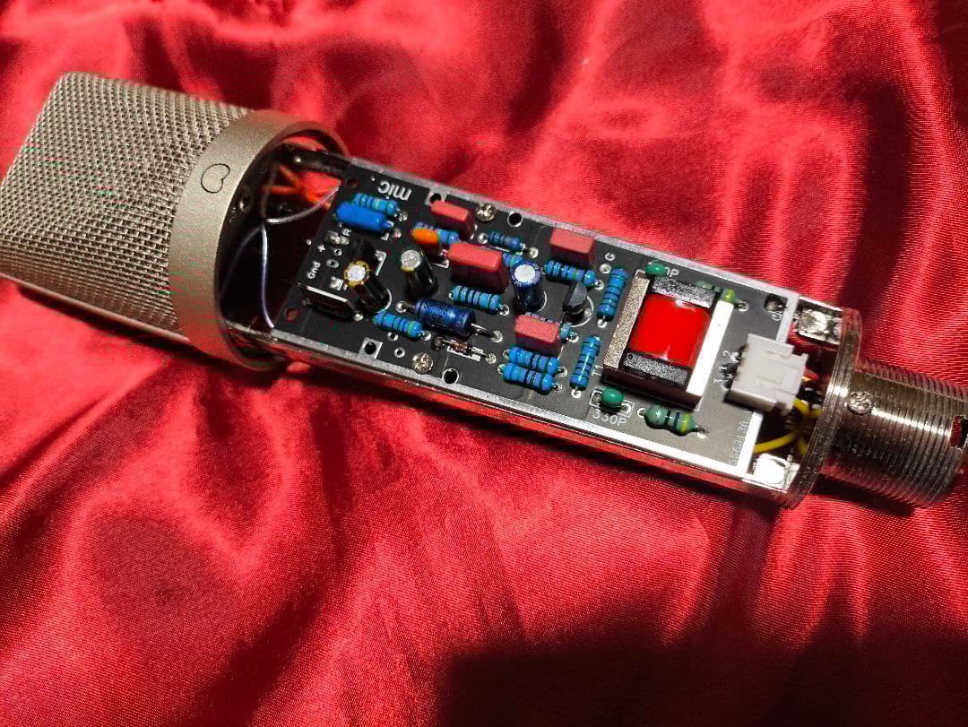 U87Ai クローン コンデンサーマイク オヤイデケーブル付き