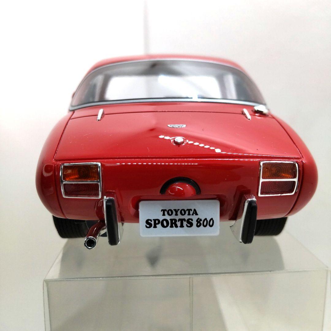 京商 samurai １/１８ トヨタ スポーツ ８００ レッド
