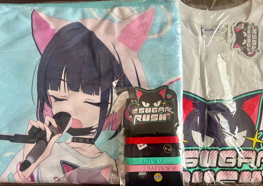 ブルーアーカイブ ブルアカ 韓国公式 限定 周年グッズ シュガーラッシュ