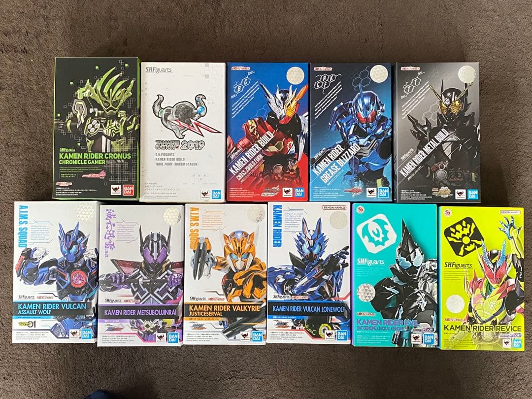 S.H.Figuarts 仮面ライダーシリーズ11個セット