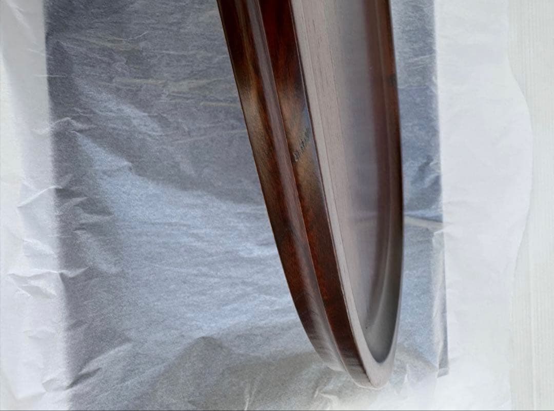 希少ヴィンテージJAPAN 十石塗　くり抜き技法　木創り　54❌25.8❌2㎝