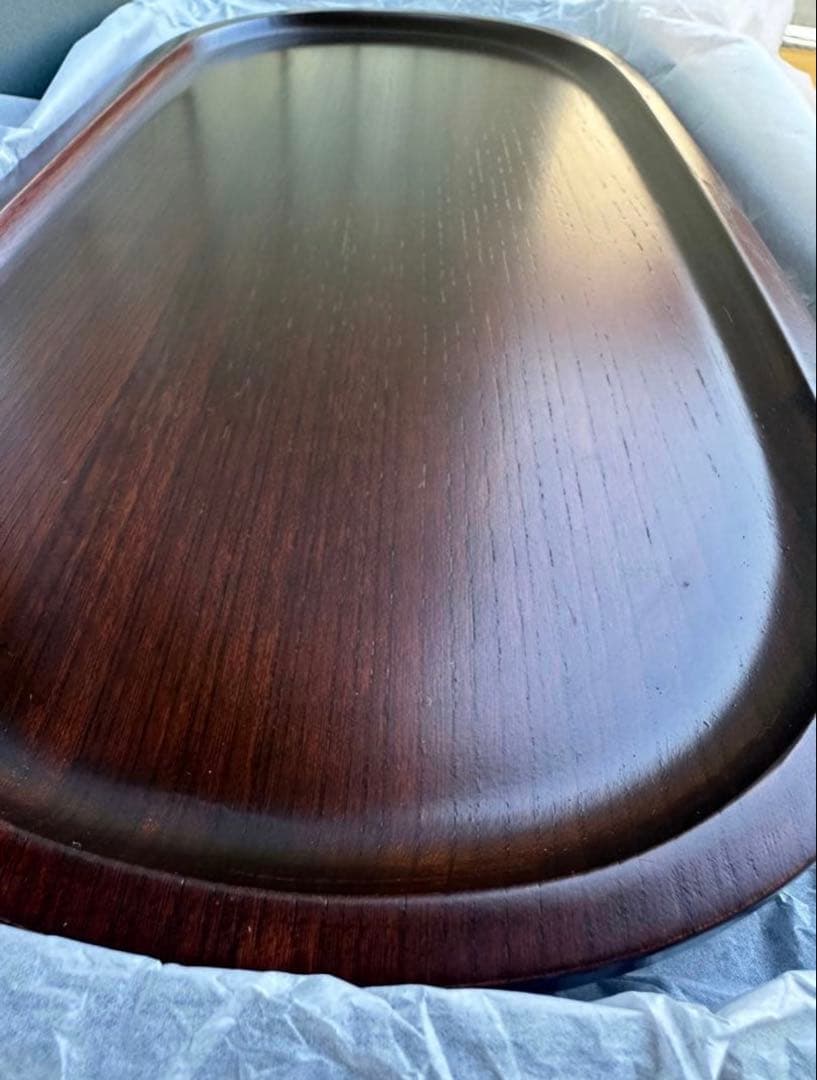 希少ヴィンテージJAPAN 十石塗　くり抜き技法　木創り　54❌25.8❌2㎝