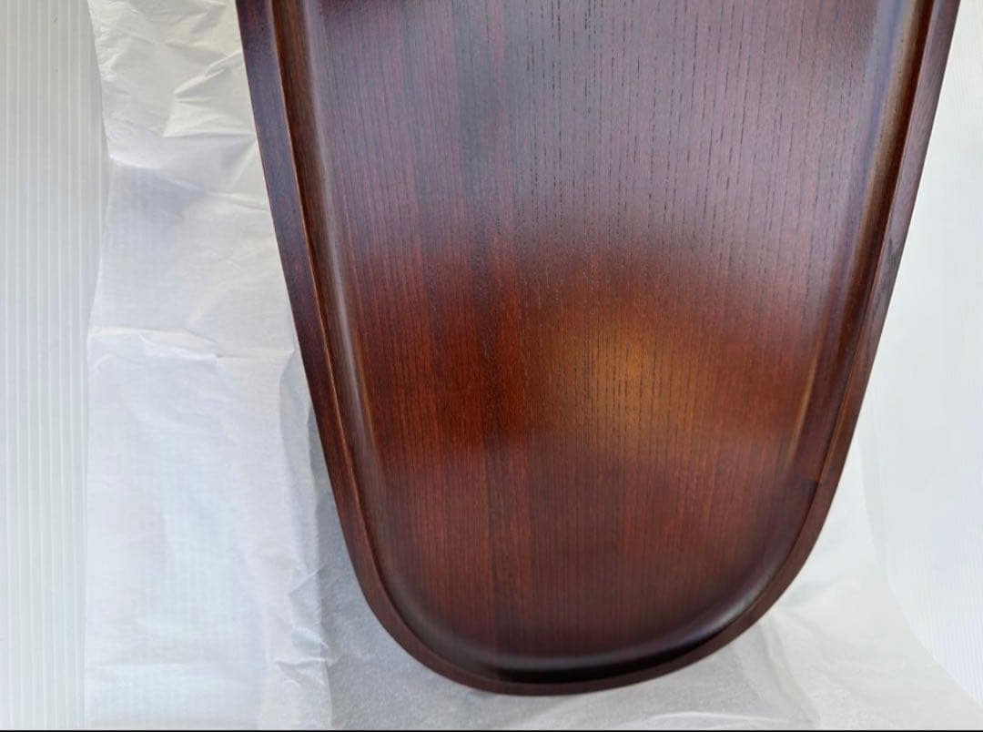 希少ヴィンテージJAPAN 十石塗　くり抜き技法　木創り　54❌25.8❌2㎝