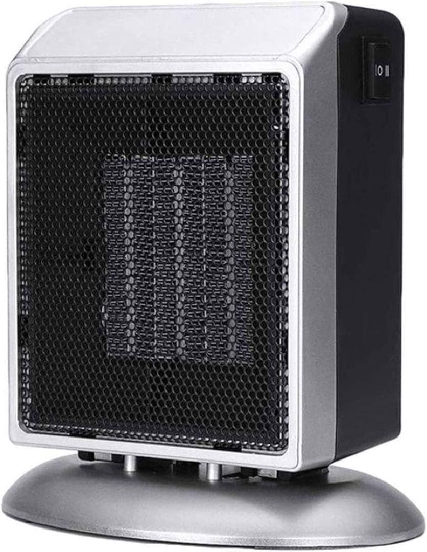 ＊ヒーター 電気 900W 調節可能な ポータブル電気ヒーター 床置き シルバー