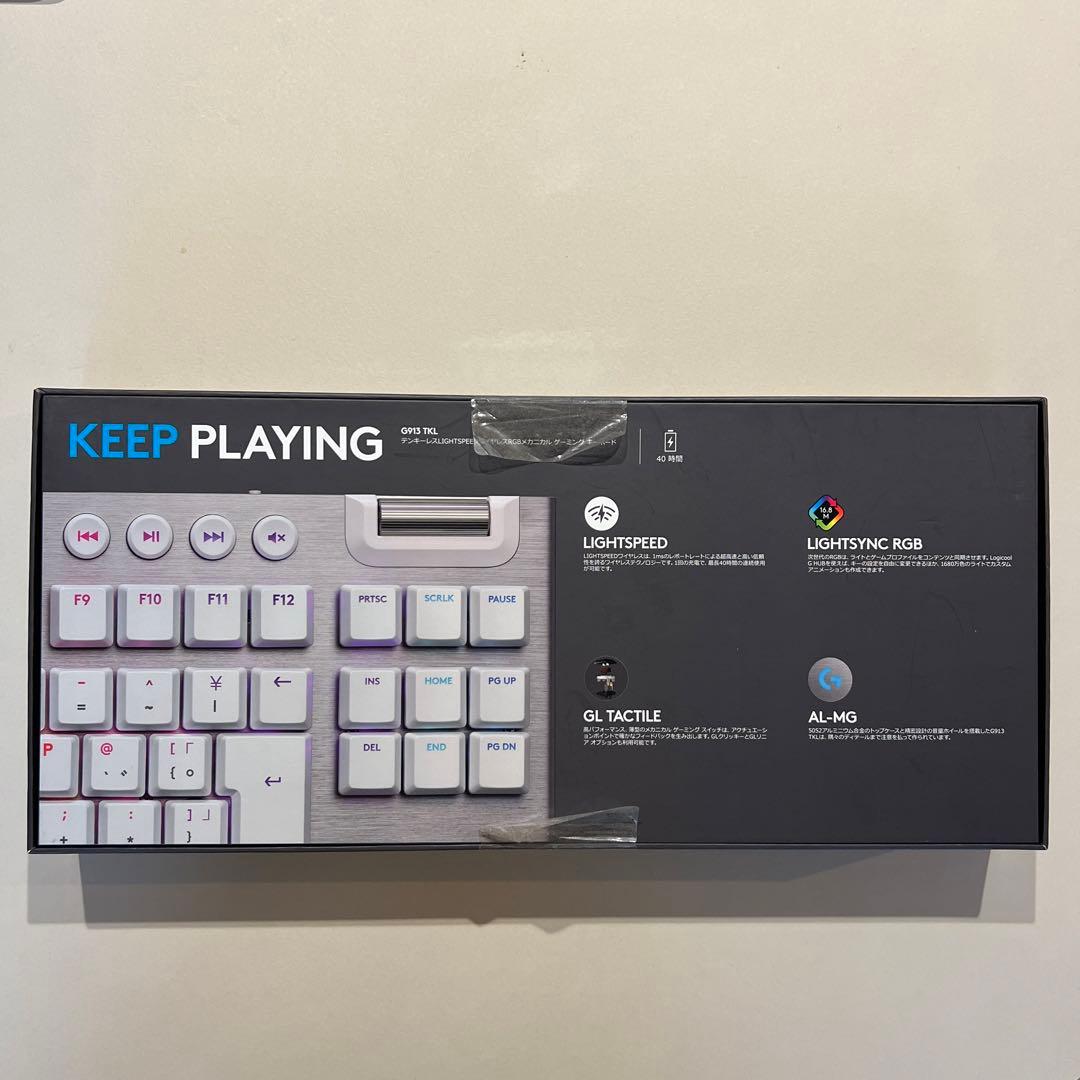 【中古美品/箱あり】G 913 TKL ホワイト