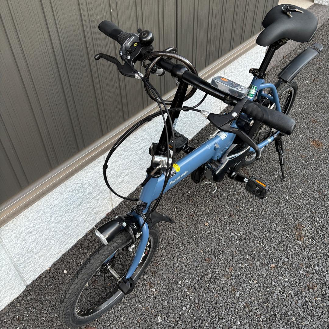 専用Panasonic 電動折りたたみ自転車　BE-FW071V 2024/10