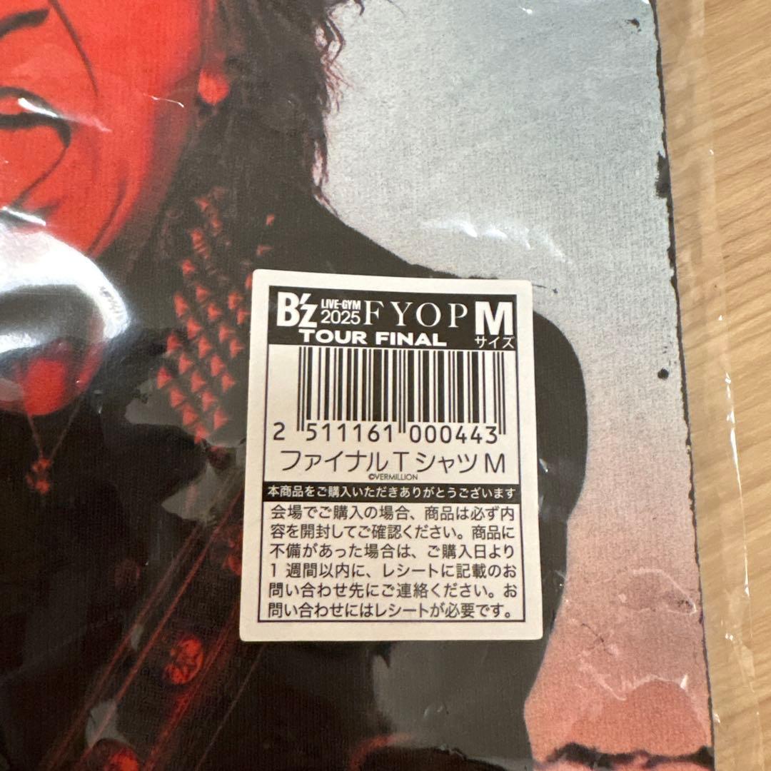 B'z FYOPツアーファイナルTシャツ Mサイズ