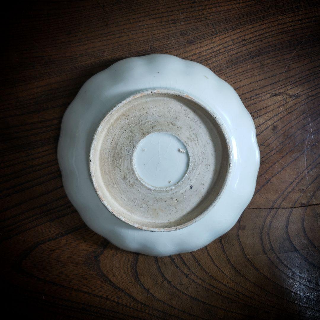 なます皿　兎　ウサギ　古伊万里　江戸　アマテ　イ号　訳あり