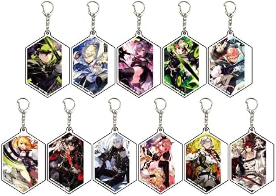 終わりのセラフ　色紙　キーホルダー